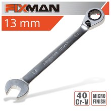 Fixman Reversible Combination Ratcheting Wrench 13mm Fixman Reversible Combination Ratcheting Wrench 13mm