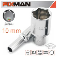 FIXMAN 1/2" DR DEEP SOCKET 10MM
