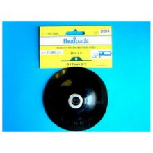 Flexipads Grinder Pad & Nut 125mm M14x2mm Black Flexipads Grinder Pad & Nut 125mm M14x2mm Black
