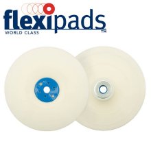 Flexipads Grinder Pad & Nut 178mm M14x2 White Flexipads Grinder Pad & Nut 178mm M14x2 White