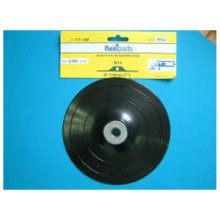 Flexipads Grinder Pad & Nut 178mm M14x2mm Black Flexipads Grinder Pad & Nut 178mm M14x2mm Black