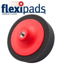 Flexipads Black Soft Polishing Sponge 150mm M14 X 2mm Flexipads Black Soft Polishing Sponge 150mm M14 X 2mm