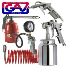 Gav Spray Gun Kit 5piece W/162b