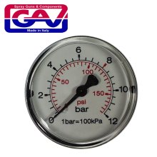 Gav Pressure Gauge 50mm 1/8 Rear Gav Pressure Gauge 50mm 1/8 Rear