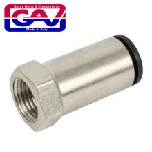 Gav Connector 6mm X 1/8" F For Nylon Tubing Gav Connector 6mm X 1/8" F For Nylon Tubing