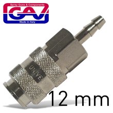 Gav Universal Quick Coupler W/12mm Hose Tail Gav Universal Quick Coupler W/12mm Hose Tail