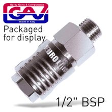 Gav Quick Coupler 1/2"M Packaged Gav Quick Coupler 1/2"M Packaged