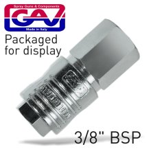 Gav Quick Coupler 3/8"F Packaged Gav Quick Coupler 3/8"F Packaged