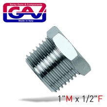 Gav Taper Reducer Bush 1 M X1/2 F