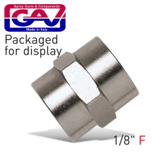 Gav Socket 1/8 X 1/8 F/F Packaged Gav Socket 1/8 X 1/8 F/F Packaged