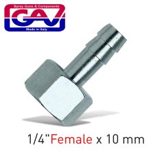 Gav Hose Adaptor 1/4f X 10mm Gav Hose Adaptor 1/4f X 10mm