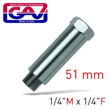 Gav Extension 1/4"X1/4"M/F 51mm Gav Extension 1/4"X1/4"M/F 51mm