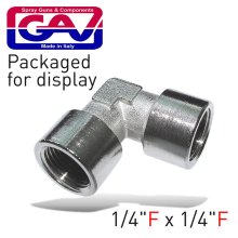 Gav Elbow F-F 1/4" Packaged Gav Elbow F-F 1/4" Packaged