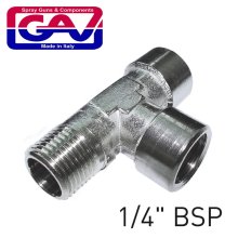 Gav T Connector 1/4" Ffm Gav T Connector 1/4" Ffm