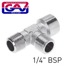 Gav T Connector 1/4" Mmf Gav T Connector 1/4" Mmf