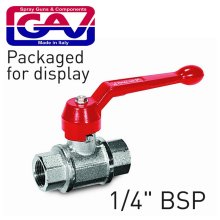 Gav Quick Ball Tap 1/4"X 1/4"F-F Packaged