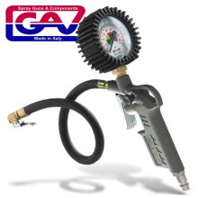 Gav Tyre Inflator With Gauge In Blister Gav Tyre Inflator With Gauge In Blister