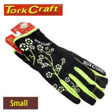 Tork Craft Ladies Slim Fit Garden Gloves Black Small