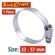 Air Craft Hose Clamp 33-57mm Each (10 Per Box K28) Air Craft Hose Clamp 33-57mm Each (10 Per Box K28)