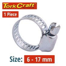Air Craft Hose Clamp 6 - 17mm Each (10 Per Box Gm4) Air Craft Hose Clamp 6 - 17mm Each (10 Per Box Gm4)