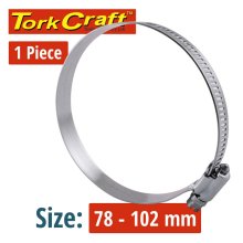 Air Craft Hose Clamp 78-102mm Each (10 Per Box K56) Air Craft Hose Clamp 78-102mm Each (10 Per Box K56)