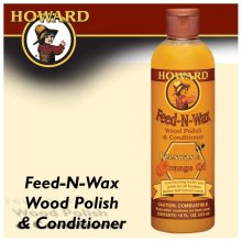 Howard Feed-N-Wax Wood Polish & Conditioner 16 Fl.Oz Howard Feed-N-Wax Wood Polish & Conditioner 16 Fl.Oz