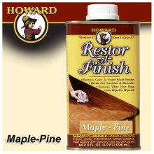 Howard Restor-A-Finish Maple-Pine 8.00 Fl.Oz Howard Restor-A-Finish Maple-Pine 8.00 Fl.Oz