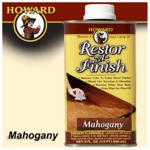 Howard Restor-A-Finish Mahogany 8.00 Fl.Oz Howard Restor-A-Finish Mahogany 8.00 Fl.Oz
