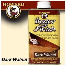 Howard Restor-A-Finish Dark Walnut 8.00 Fl.Oz Howard Restor-A-Finish Dark Walnut 8.00 Fl.Oz