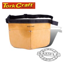 Tork Craft Double Pocket Leather Nail Bag
