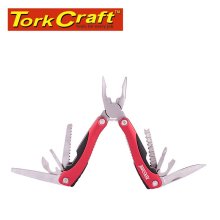 Tork Craft Multitool Red With Nylon Pouch In Blister Tork Craft Multitool Red With Nylon Pouch In Blister