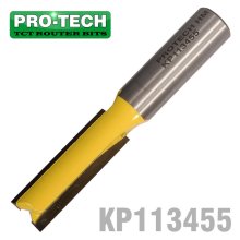 Pro-Tech Straight Bit 1/2" X 38mm Cut 2 Flute 1/2"Shank Pro-Tech Straight Bit 1/2" X 38mm Cut 2 Flute 1/2"Shank