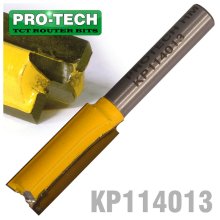 Pro-Tech Straight Bit 3/8"(9.5mm) X 1"(25.4mm) Cut 2 Flute With Bottom Cut 1/4" Pro-Tech Straight Bit 3/8"(9.5mm) X 1"(25.4mm) Cut 2 Flute With Bottom Cut 1/4"