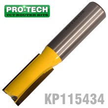 Pro-Tech Straight Bit 1/2"(12.7mm) X 1 1/4"(31.8mm) Cut 2 Flute With Bottom Cut Pro-Tech Straight Bit 1/2"(12.7mm) X 1 1/4"(31.8mm) Cut 2 Flute With Bottom Cut