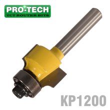 Pro-Tech Corner Rounding 3/4" X 1/2" (1/8" Radius) 1/4" Shank Pro-Tech Corner Rounding 3/4" X 1/2" (1/8" Radius) 1/4" Shank