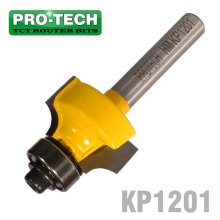 Pro-Tech Corner Rounding 7/8" X 3/8" (3/16" Radius) 1/4" Shank Pro-Tech Corner Rounding 7/8" X 3/8" (3/16" Radius) 1/4" Shank