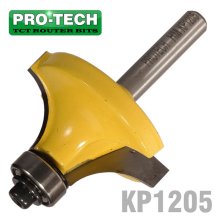 Pro-Tech Corner Rounding 1 1/2" X3/4" (1/2" Radius) 1/4" Shank Pro-Tech Corner Rounding 1 1/2" X3/4" (1/2" Radius) 1/4" Shank
