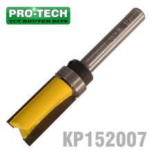 Pro-Tech Pattern Flush Trim Bit, With Shank Mounted Bearing 1/2" X 1" 1/4" Shan Pro-Tech Pattern Flush Trim Bit, With Shank Mounted Bearing 1/2" X 1" 1/4" Shan