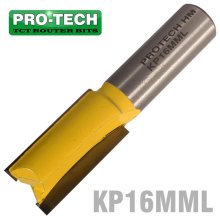 Pro-Tech Straight Bit 16mm X 31mm Cut 2 Flute Metric 1/2" Shank Pro-Tech Straight Bit 16mm X 31mm Cut 2 Flute Metric 1/2" Shank