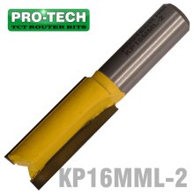 Pro-Tech Straight Bit 16mm X 38mm Cut 2 Flute Metric 1/2" Shank Pro-Tech Straight Bit 16mm X 38mm Cut 2 Flute Metric 1/2" Shank