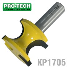 Pro-Tech Bull Nose Radius 3/4" X 29mm Full Radius 1/2" Shank Pro-Tech Bull Nose Radius 3/4" X 29mm Full Radius 1/2" Shank