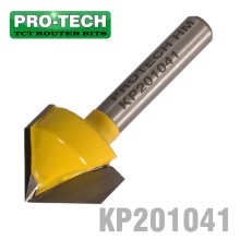 Pro-Tech V-Groove 3/4" X 5/8" 90 Degree 1/4" Shank Pro-Tech V-Groove 3/4" X 5/8" 90 Degree 1/4" Shank