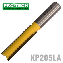 Pro-Tech Straight Bit 1/2" (12.7mm) X 2"(50.8mm) Two Flute 1/2" Shank Pro-Tech Straight Bit 1/2" (12.7mm) X 2"(50.8mm) Two Flute 1/2" Shank