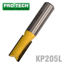 Pro-Tech Straight Bit 1/2" (12.7mm) X 1"(25.4mm) Two Flute 1/2" Shank Pro-Tech Straight Bit 1/2" (12.7mm) X 1"(25.4mm) Two Flute 1/2" Shank