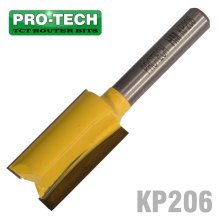 Pro-Tech Straight Bit 9/16" (14.3mm) X 1"(25.4mm) Two Flute 1/4" Shank Pro-Tech Straight Bit 9/16" (14.3mm) X 1"(25.4mm) Two Flute 1/4" Shank