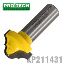 Pro-Tech Classical Plunge Cutting 1" X 15/8" (7/32" Diameter) 1/2" Shank Pro-Tech Classical Plunge Cutting 1" X 15/8" (7/32" Diameter) 1/2" Shank