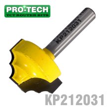 Pro-Tech Classical Pattern Plunge Cutting Flat Bottom 1" X5/8" 1/4" Shank Pro-Tech Classical Pattern Plunge Cutting Flat Bottom 1" X5/8" 1/4" Shank