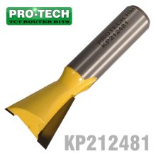 Pro-Tech Dovetail Bit 7/8" (22.22mm) X 1/2" 1/2" Shank Pro-Tech Dovetail Bit 7/8" (22.22mm) X 1/2" 1/2" Shank