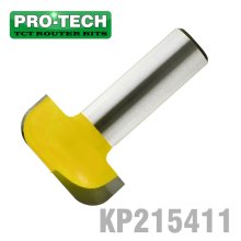 Pro-Tech Dish Carving Bit 1 1/4" X 1/2" 1/2" Shank Pro-Tech Dish Carving Bit 1 1/4" X 1/2" 1/2" Shank