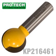 Pro-Tech Plunge Cutting Ball 1" X 2" 1/2"Shank Pro-Tech Plunge Cutting Ball 1" X 2" 1/2"Shank